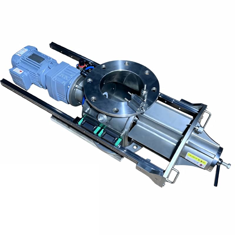 Stainless steel rotary airlock feeder for dust collection